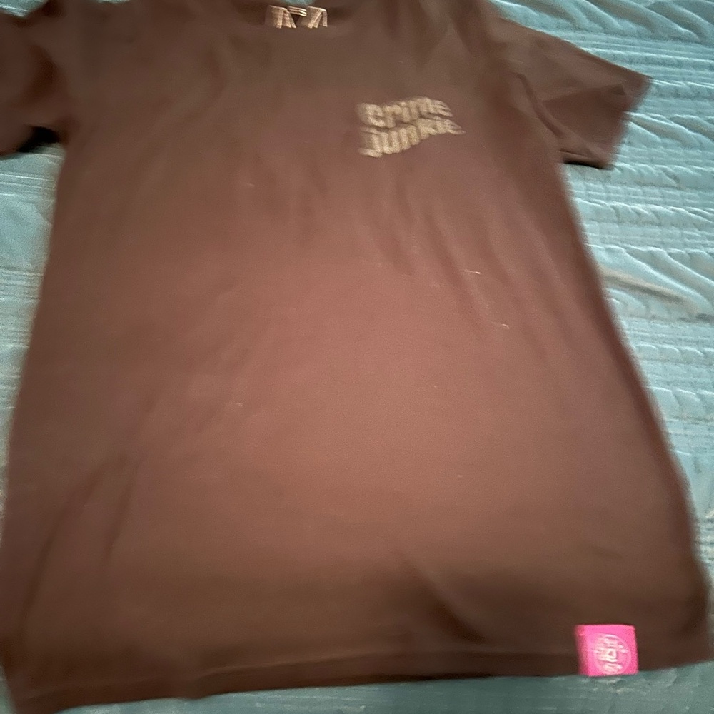 Crime Junkie New 2025 Graphic T-Shirt - Black size small